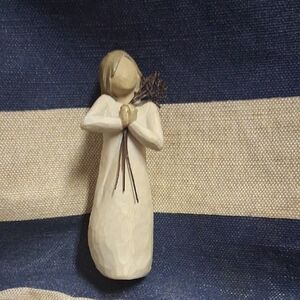 Demdaco Willow Tree Friendship Figurine - Cream and Tan